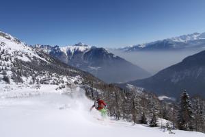 Freeride aux Marécottes