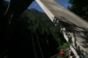 Pendule de pont au  Troulero