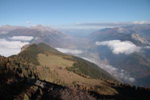 La plaine du Rhône depuis l'Arpille