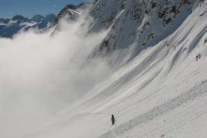 Randonnée à ski au Bel-Oiseau