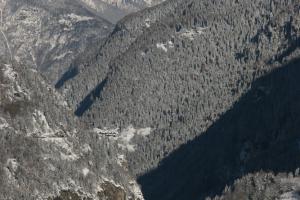 Vallée du Trient en hiver